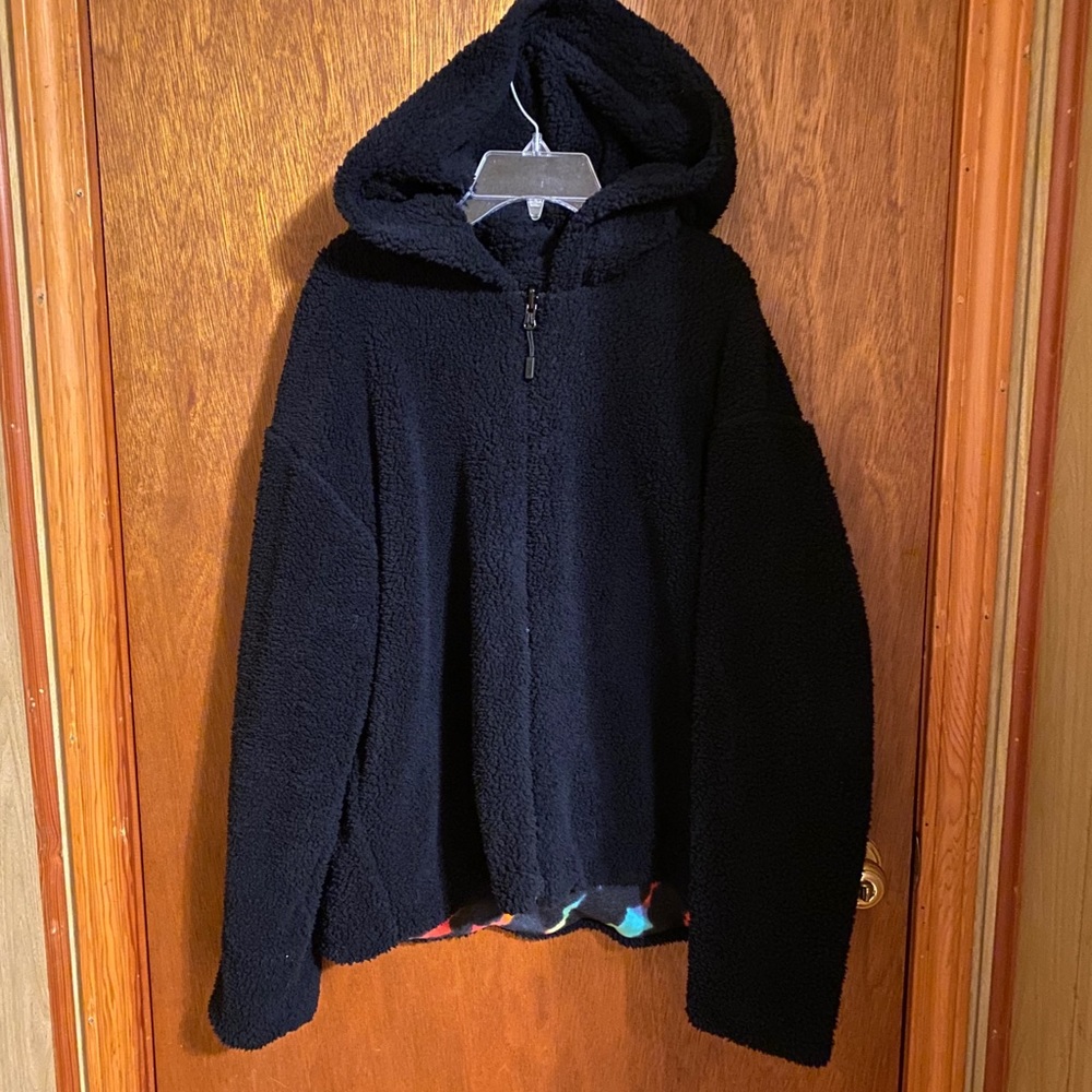 !!PINK!! Reversible teddy jacket